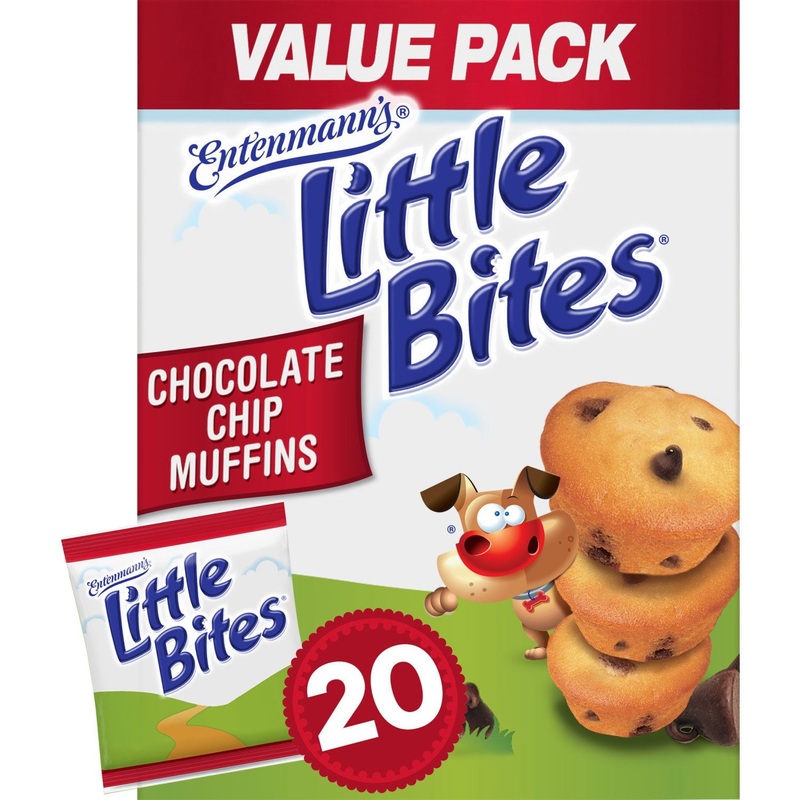 Entenmann’s Little Bites Chocolate Chip Muffins, 1.65 oz., 20 pk.