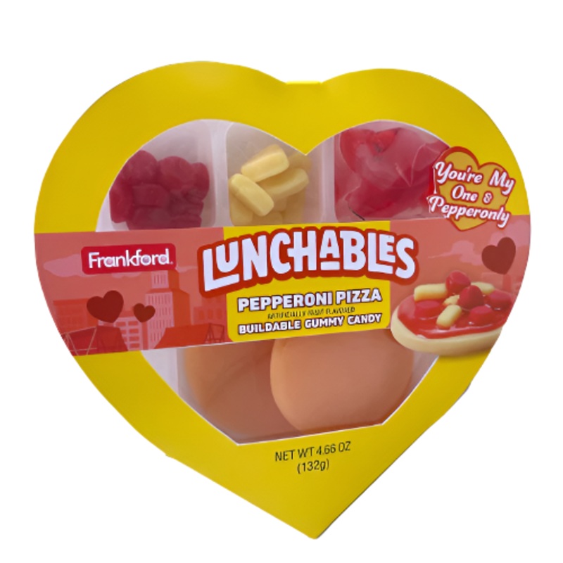 Frankford Lunchables Valentine’s Pizza 4.4 oz. Box
