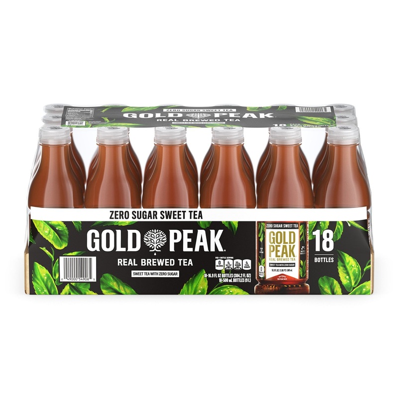 Gold Peak Tea Zero Sugar Sweet Tea 16.9 fl. oz., 18 pk.