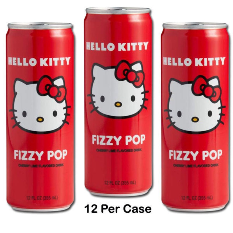Hello Kitty Fizzy Pop 12oz 12ct