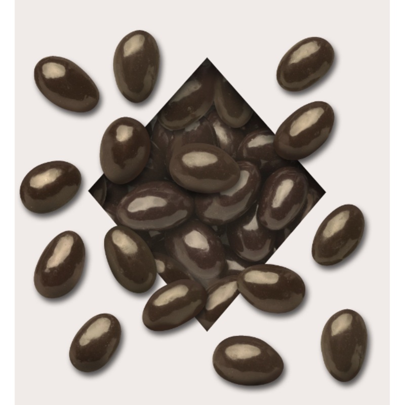Koppers 72% Bittersweet Dark Chocolate Almonds 5lb