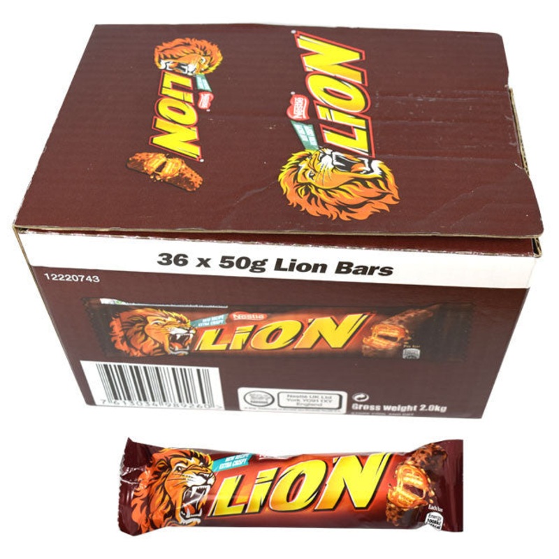 Lion Candy Bar 36 Count (UK)