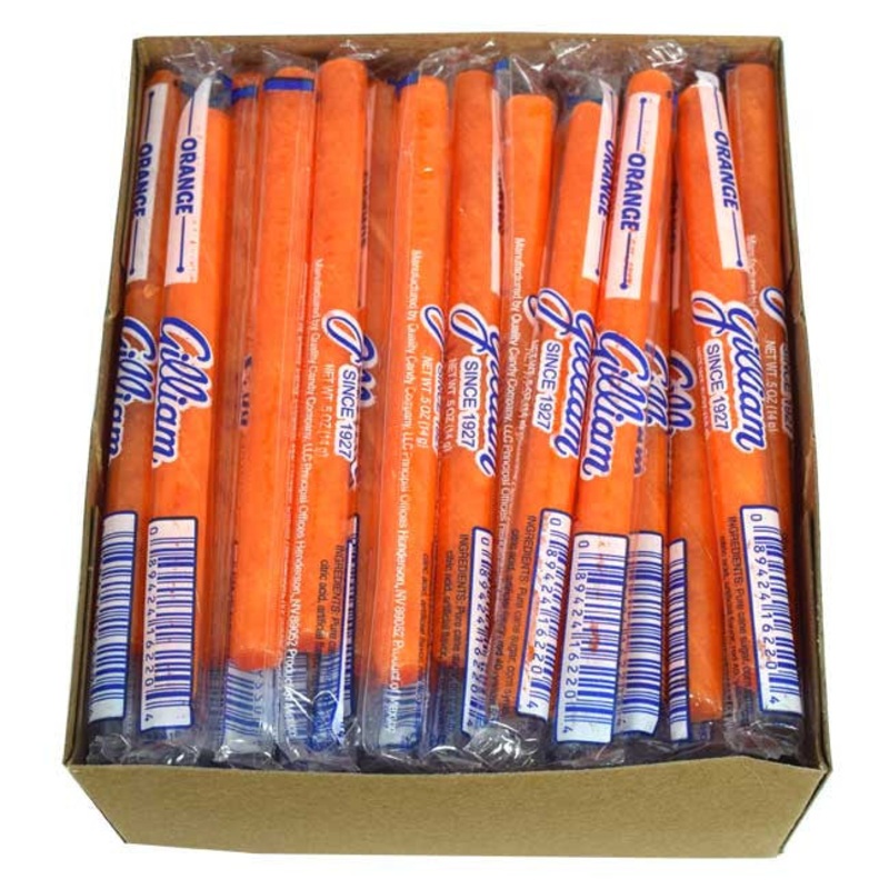 Old Fashion Candy Sticks Orange 80 Count – Gilliam