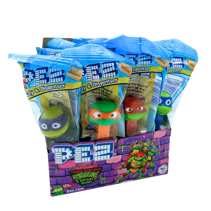 PEZ Teenage Mutant Ninja Turtles Mutant Mayhem Party Pack – 12ct