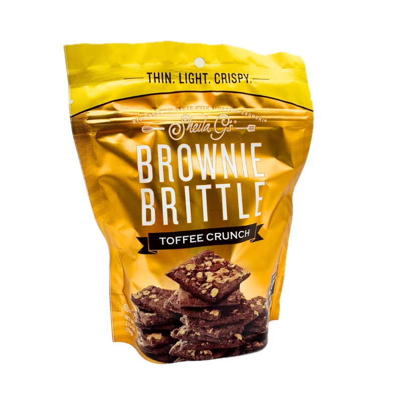 Sheila G’s Toffee Crunch Brownie Brittle – 2.75oz