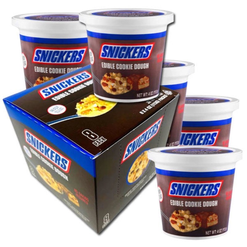 Snickers Spoonable Cookie Dough – 4oz / 8ct