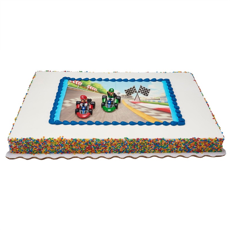 Super Mario Full Sheet Cake