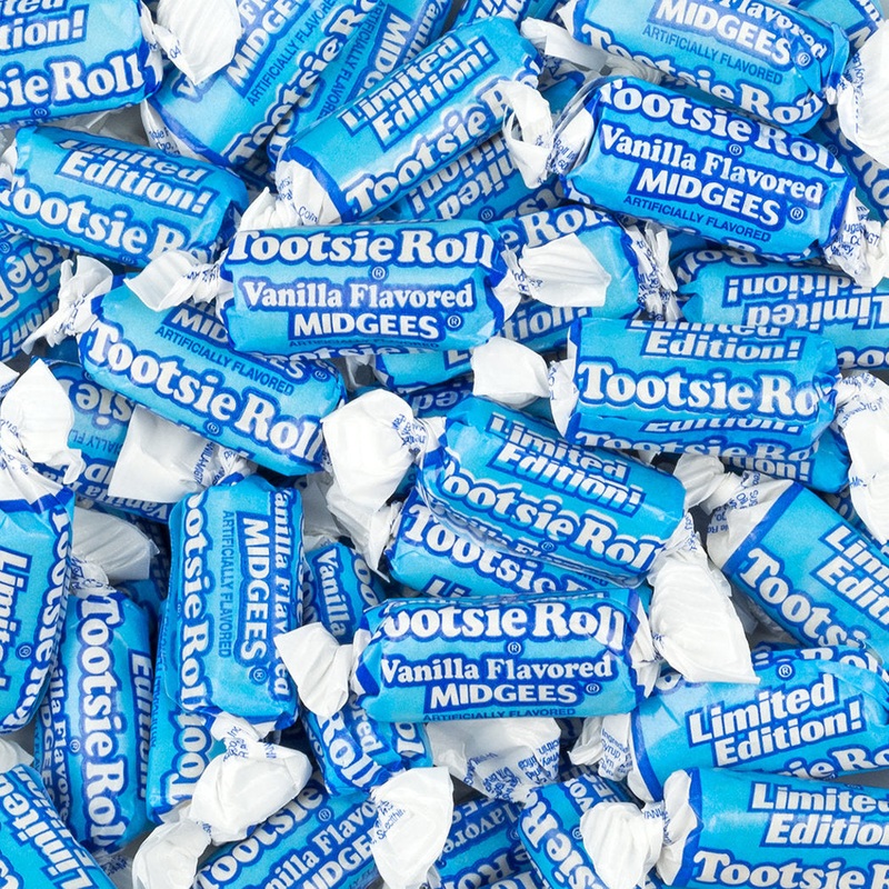 TOOTSIE ROLL VANILLA MIDGEES