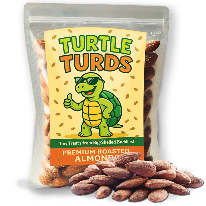 Turtle Turds Roasted Almonds – Funny And Kid-Friendly Snack For Turtle Lovers, Perfect For Easter Baskets, Birthday Party Favors