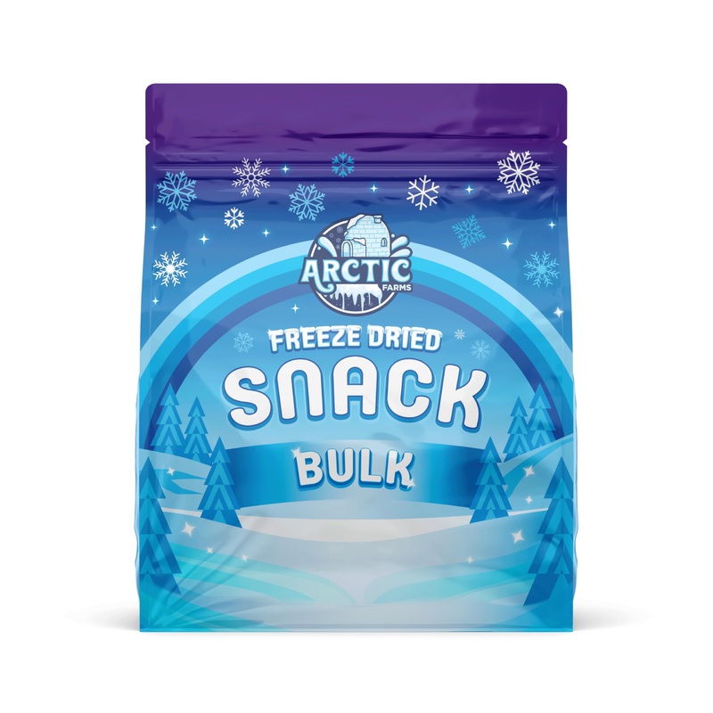 Arctic Farms Freeze Dried Ice Cream Bits Bulk – Does Not Melt (Salted Caramel/Coffee Mix) (1Lb)