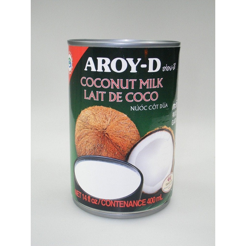 Aroy-D Coconut Milk 14Fl.Oz, 3 Pack