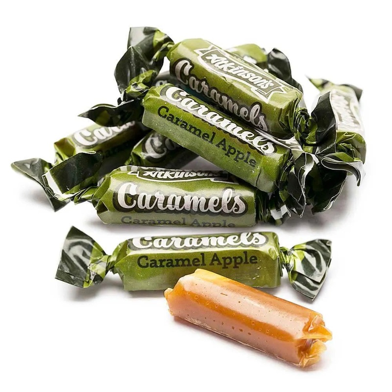 Atkinson Caramels – Caramel Apple Candy: 10-Ounce Bag