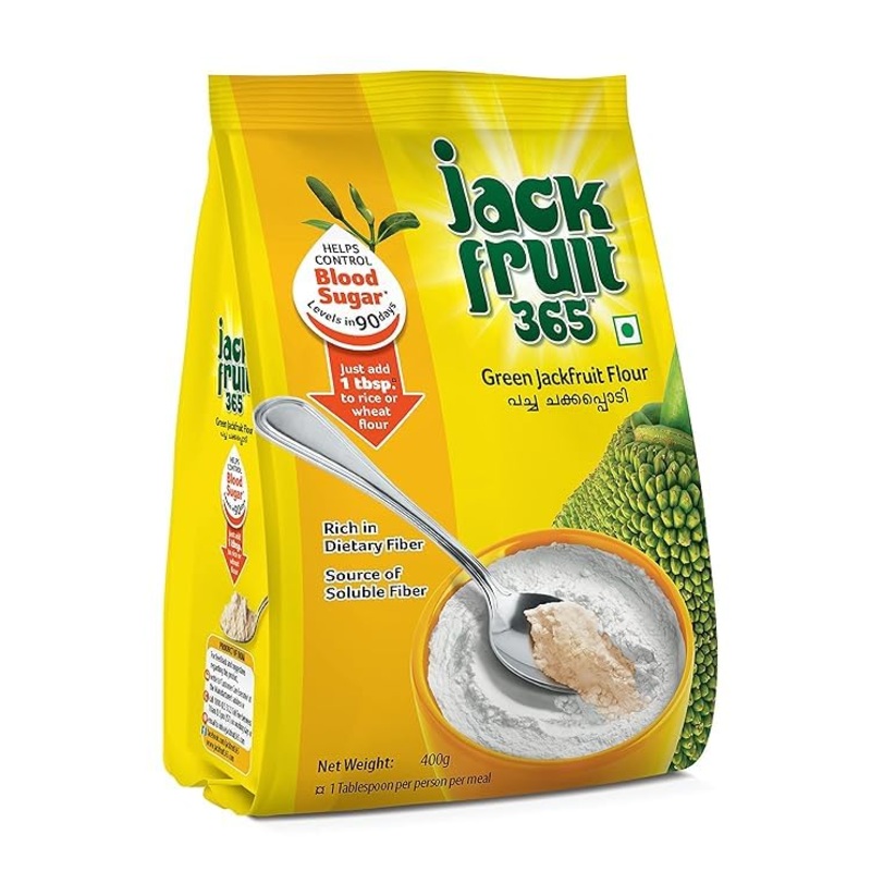 Green Jackfruit Flour, Helps Control Sugar Level,14.10 Ounce, 400G