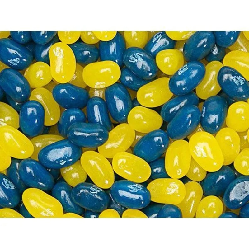 Jelly Belly Color Combo – Blue and Yellow Blend: 4LB Box