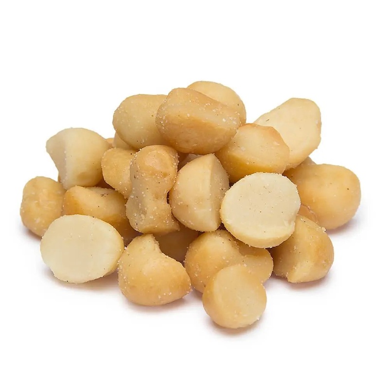 Macadamias – Roasted and Salted: 25LB Case