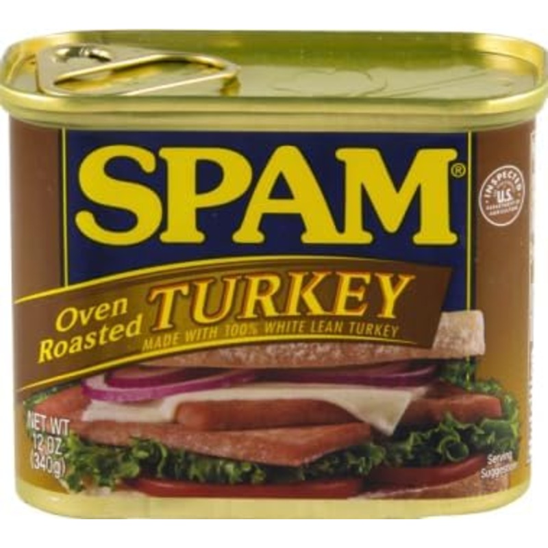 Oven Roasted Turkey Canned Luncheon Meat (Pack Of 1 Can)12 Oz