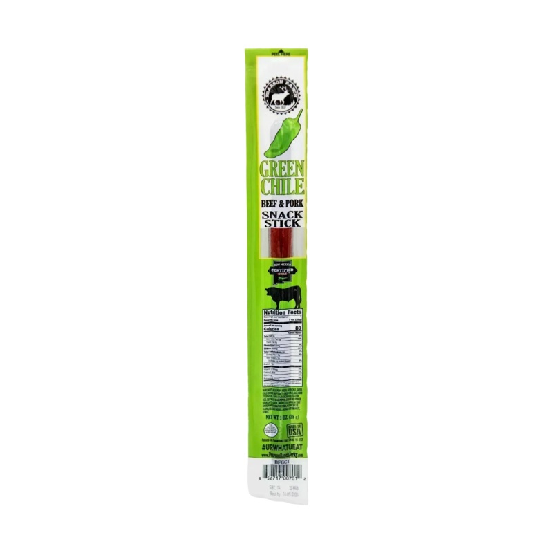 Pearson Ranch Jerky Green Chile Beef & Pork Snack Stick