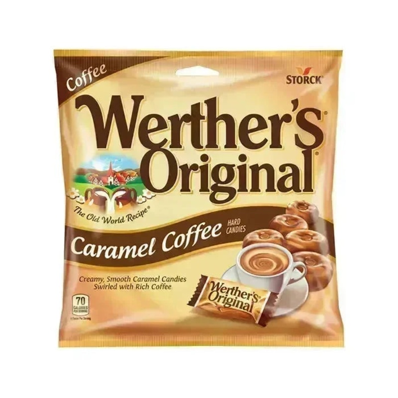 Werther’s Original Caramel Coffee Hard Candy: 2LB Box