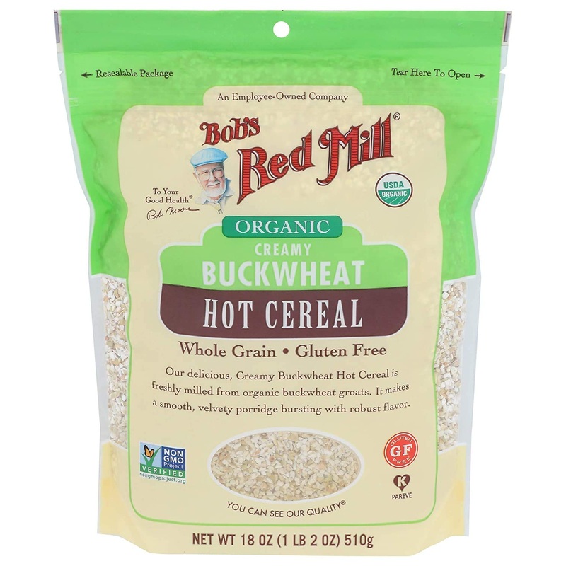 Bob’S Red Mill Organic Gluten Free Creamy Buckwheat Hot Cereal, 18 Ounce (Pack Of 3)