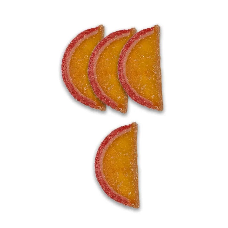 Boston Fruit Slices – Peach: 5LB Bag