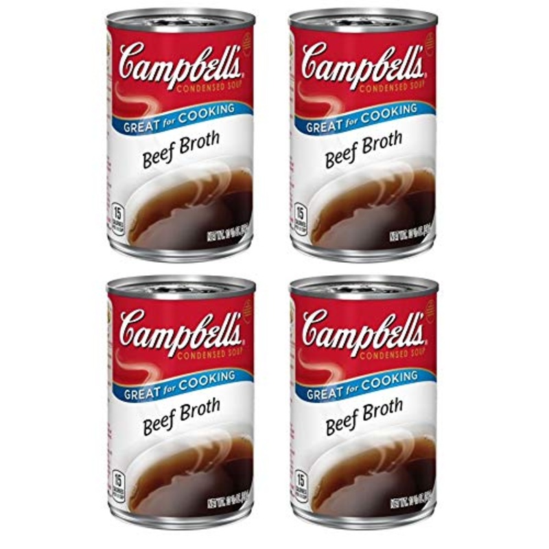 Campbell’S Beef Broth, 10.5 Oz (Pack Of 4)