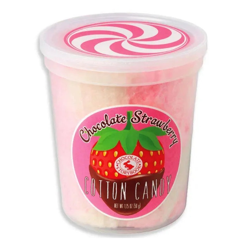 Chocolate Storybook Cotton Candy – Chocolate Strawberry: 12-Piece Case