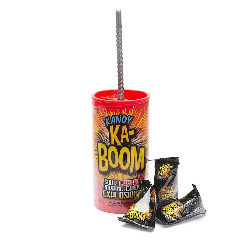 Kandy KA-BOOM Cherry Popping Candy Dynamite Sticks: 12-Piece Display