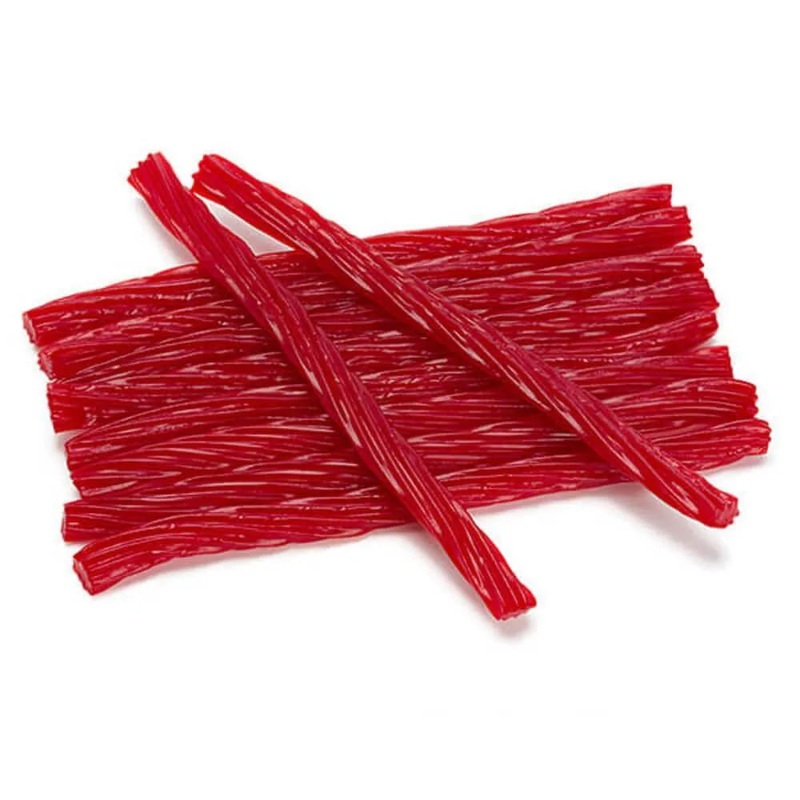 Kenny’s Juicy Licorice Twists – Red Raspberry: 1LB Bag