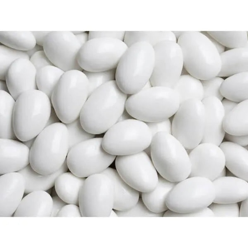 Koppers Super Fine Jordan Almonds – White: 5LB Bag