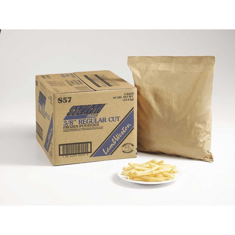 Lamb Weston Stealth Regular Cut French Fry, 5 Pound — 6 Per Case.
