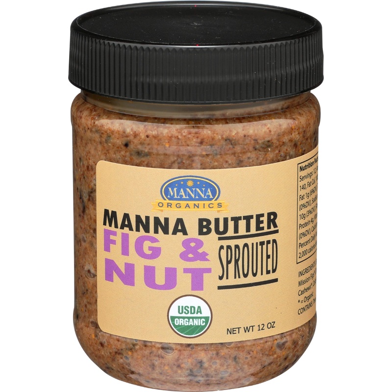Manna Organics Organic Fig And Nut Butter, 12 Oz