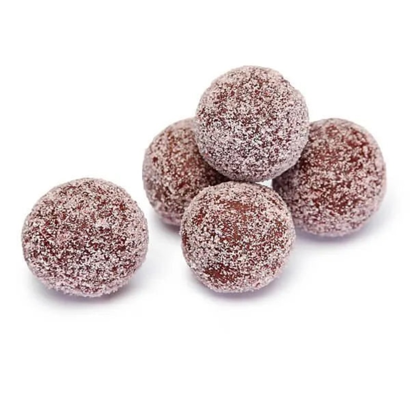 Sour Spanks Chewy Candy Balls – Grape: 5LB Bag