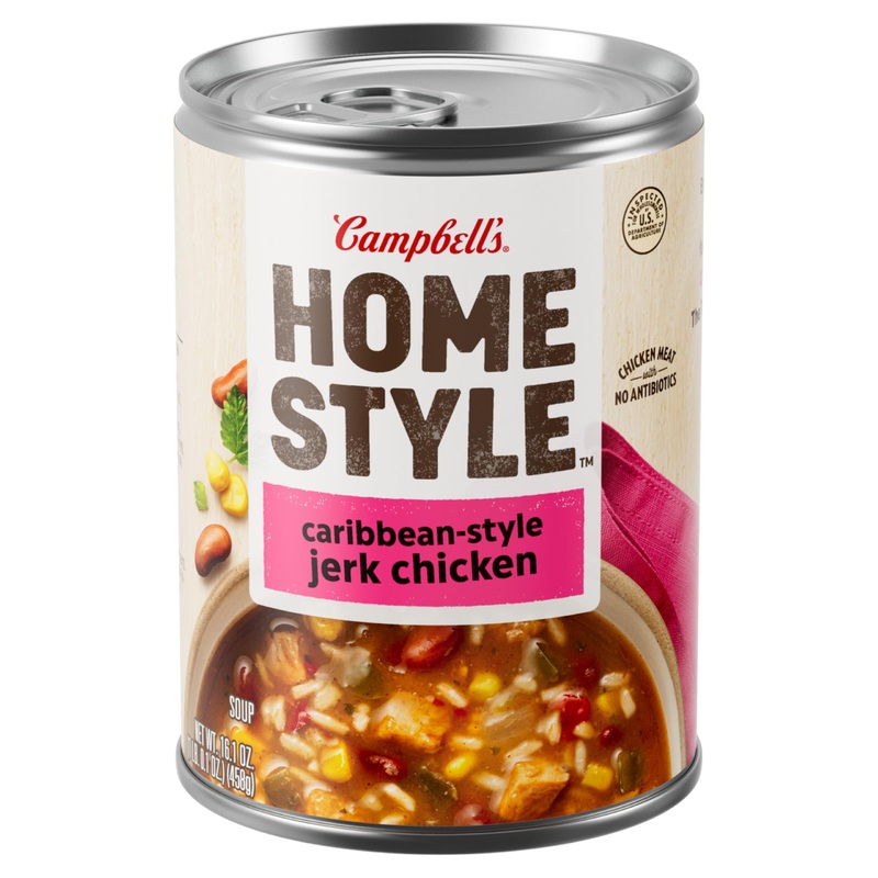 Campbell’S Homestyle Caribbean-Style Jerk Chicken Soup, 16.1 Oz Can