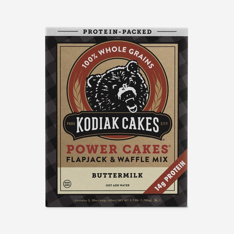 Kodiak, Power Cakes Buttermilk Flapjack & Waffle Mix, 20 Oz Per Count, 3 Count