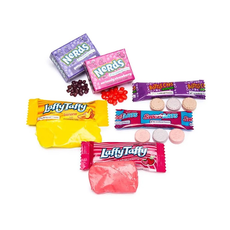 Nerds – SweeTarts – Bottle Caps – Laffy Taffy Bulk Candy Assortment: 150-Piece Bag