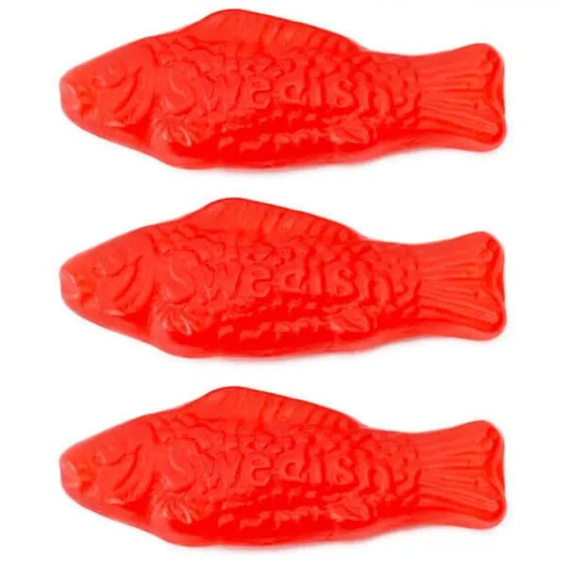 Swedish Fish Candy – Red: 5LB Bag