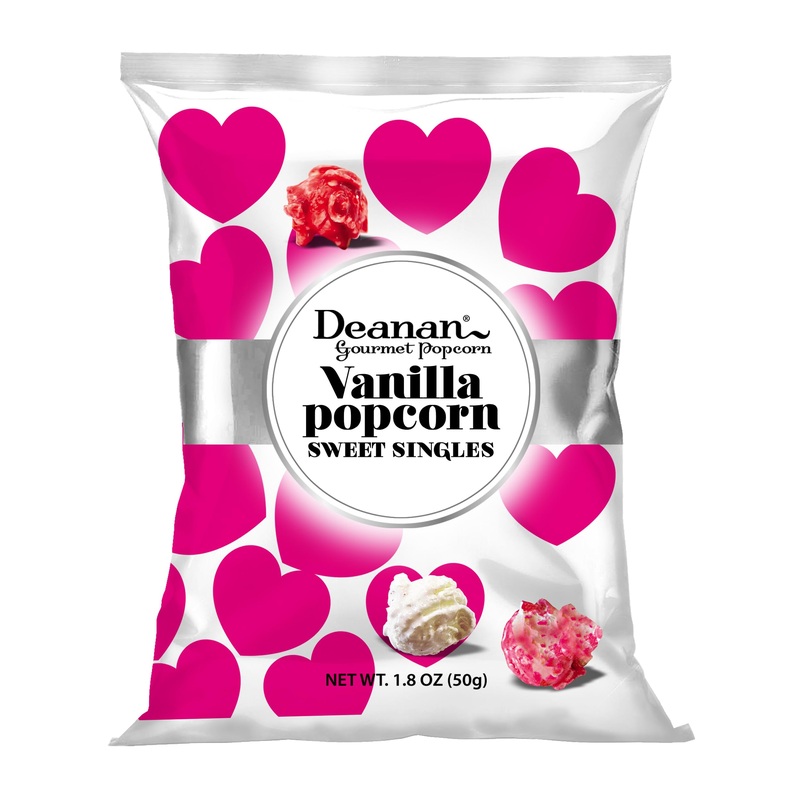 Deanan Hearts Vanilla Popcorn 12 Count (1.5 Cup Ea)