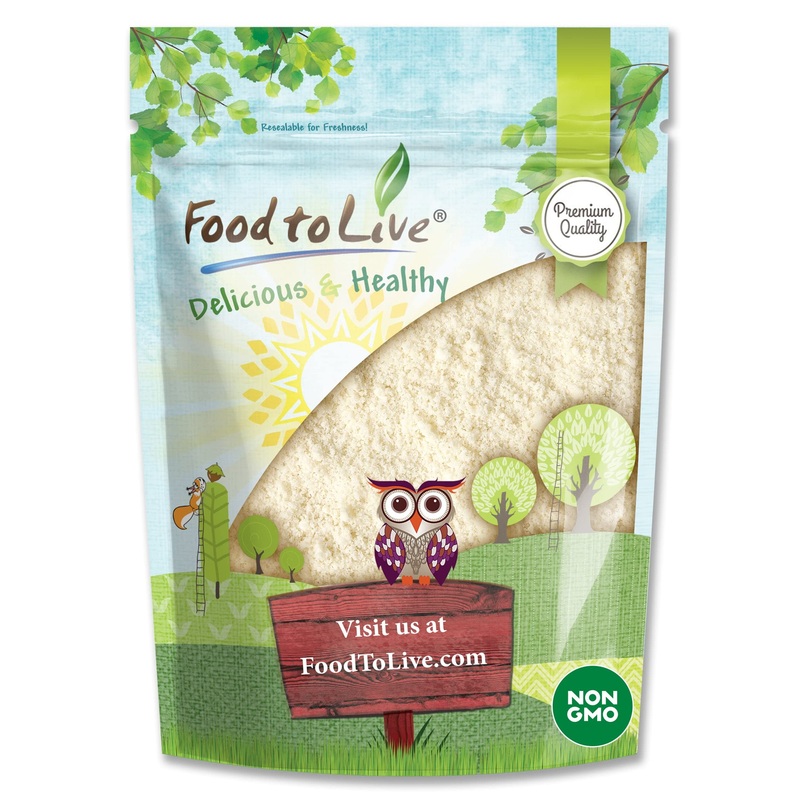 Food To Live – Blanched Almond Flour, 3 Pounds – Finely Milled, Raw, Vegan, Keto, Paleo, Kosher. Good Source Of Fiber, Protein,