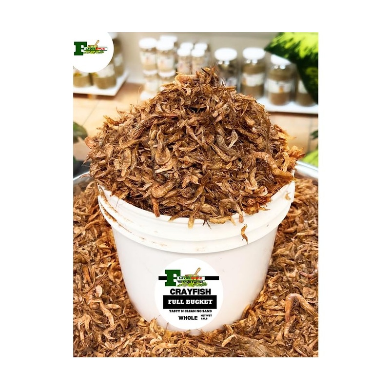 Generic Crayfish. Dried, Whole. 22.40Oz (1.4Lb)