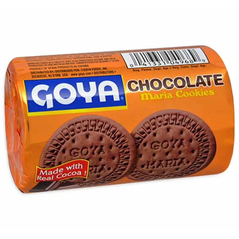 Goya Chocolate Maria Cookies: 8-Piece Box