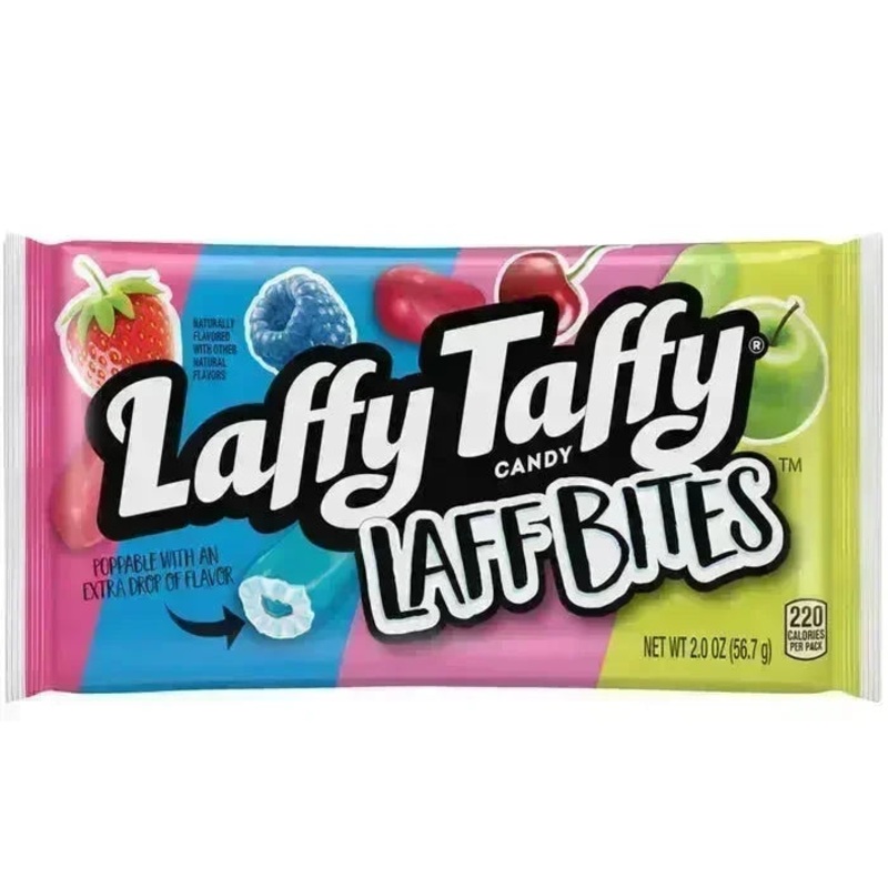 Laffy Taffy Candy Laff Bites: 24-Piece Box