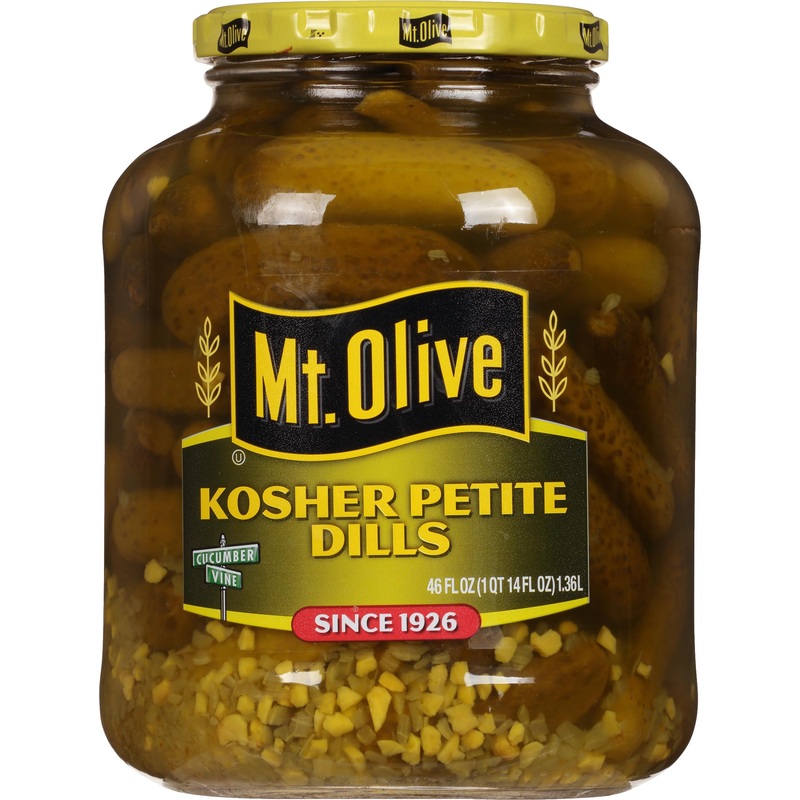 Olive Kosher Petite Dills Fresh Pack Pickles 46 Fl. Oz.