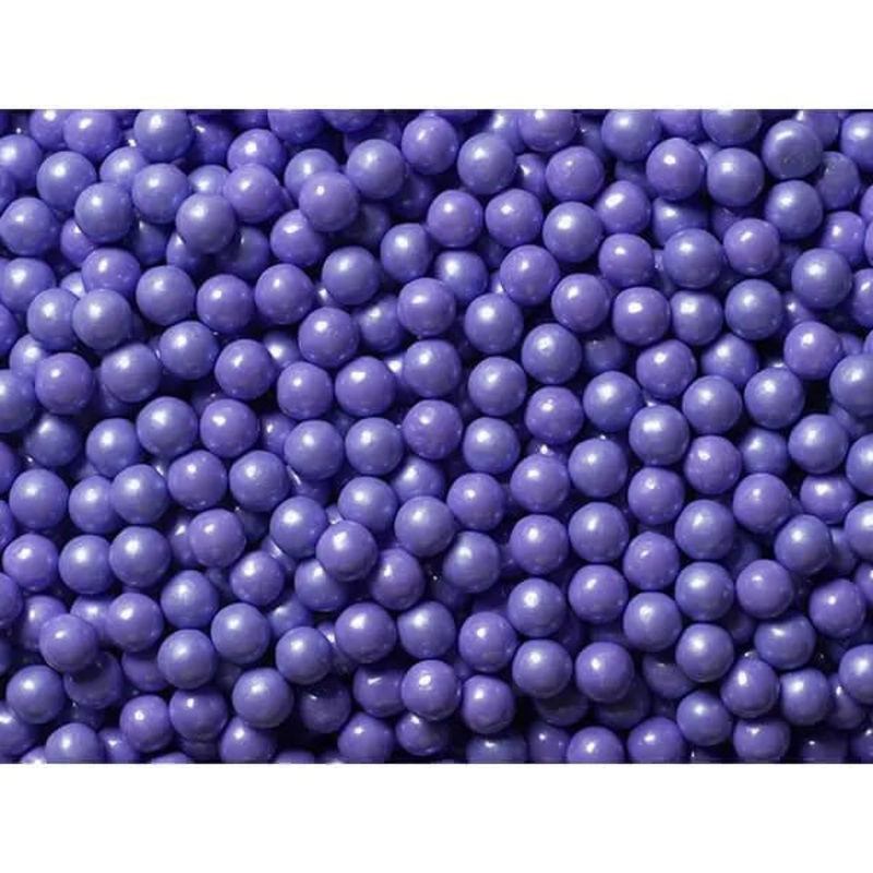 Sugar Candy Beads – Lavender Purple: 2LB Bag