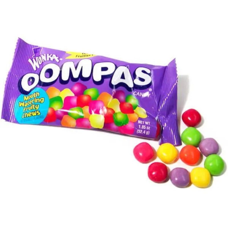 Wonka Oompas Candy Packs: 24-Piece Box