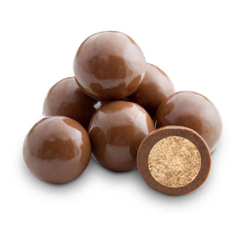 Albanese Milk Chocolate Skinny Dipper Malt Balls: 10LB Bag