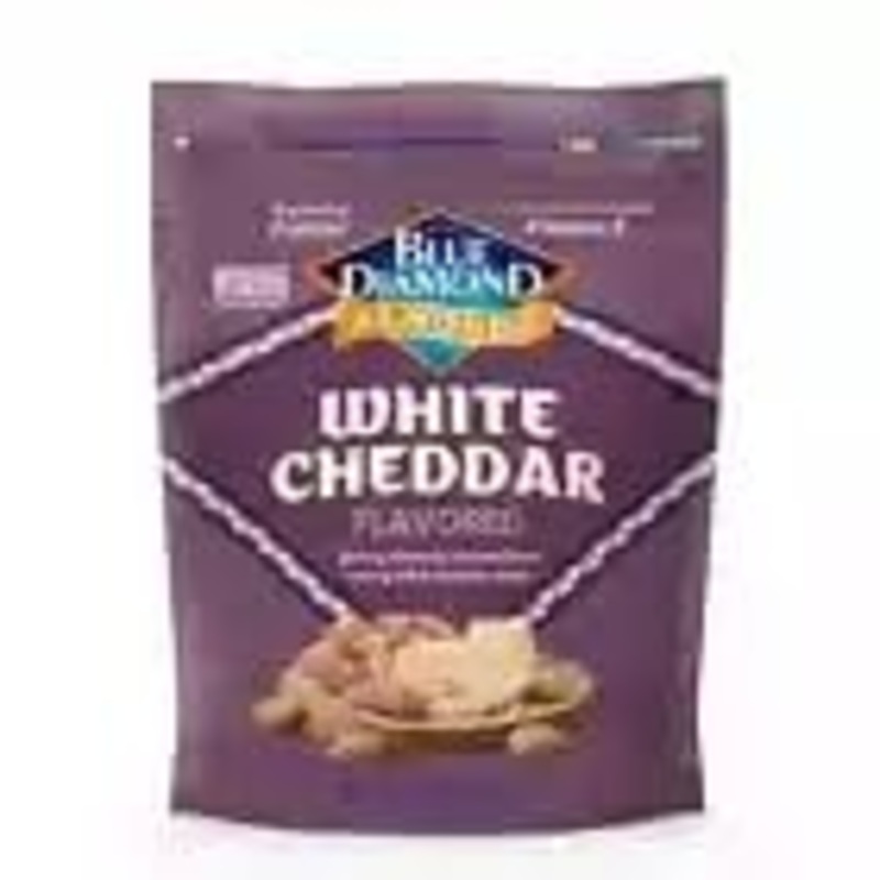 Blue Diamond White Cheddar Almonds, 40 Oz.