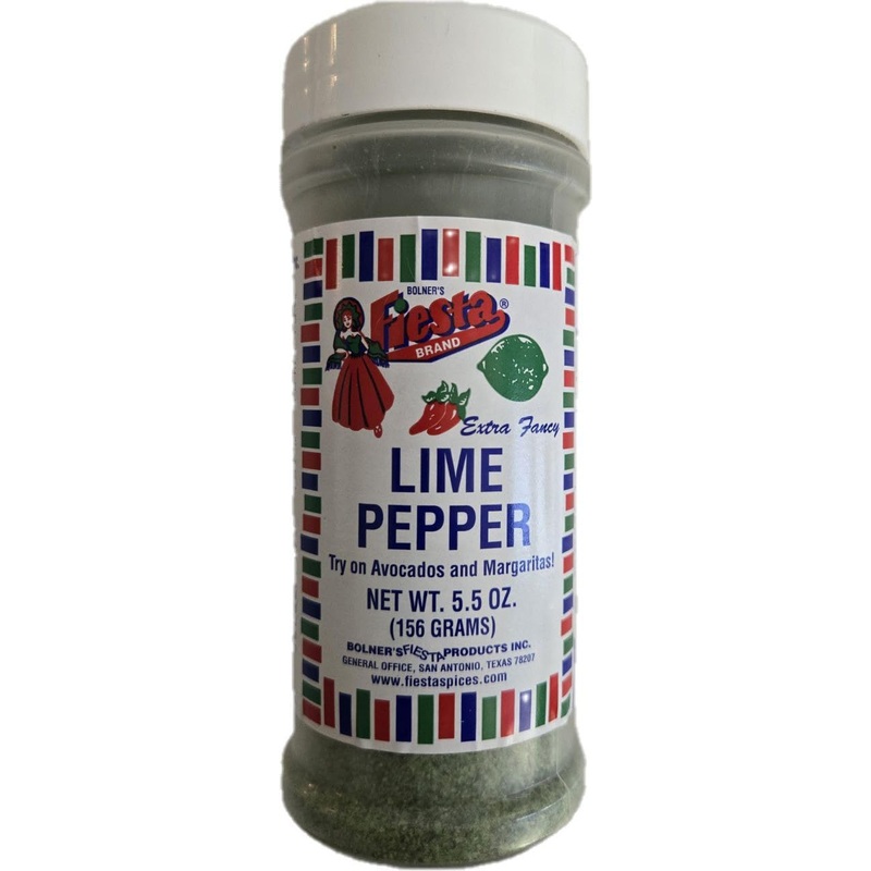 Bolner’S Fiesta Brand Lime Pepper, 5.5 Oz