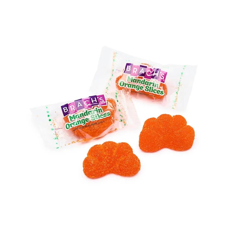 Brach’s Mandarin Orange Slices Candy: 7LB Bag