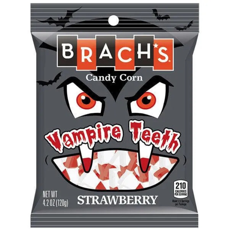 Brach’s Vampire Teeth Strawberry Candy Corn: 3LB Box