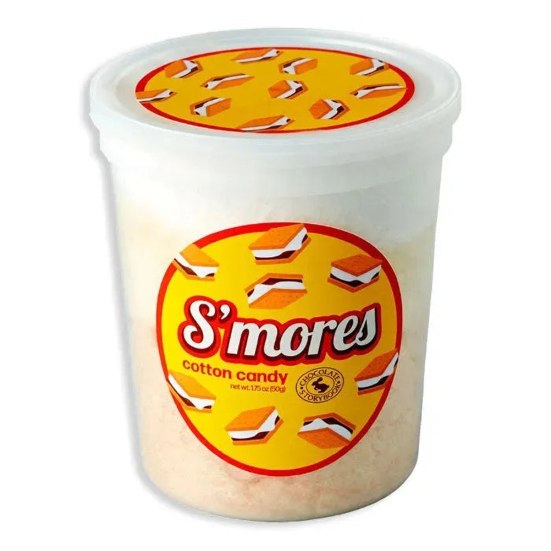 Chocolate Storybook Cotton Candy – Smores: 12-Piece Case